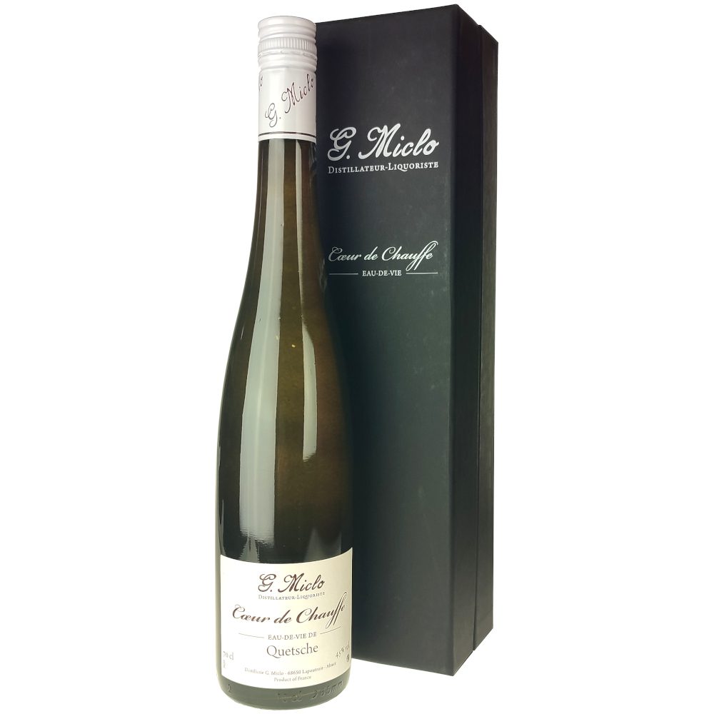 Eau de Vie de Quetsch Coeur de Chauffe Distillerie Miclo